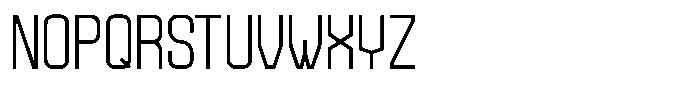 Solvane Regular Font UPPERCASE