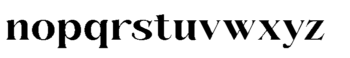 Solvea Bold Font LOWERCASE