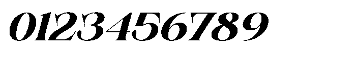 Solvea Extra Bold Italic Font OTHER CHARS