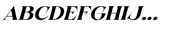 Solvea Extra Bold Italic Font UPPERCASE