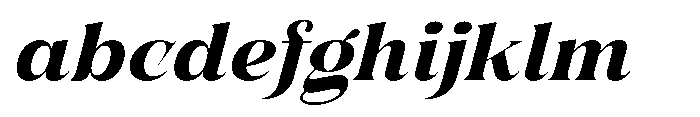 Solvea Extra Bold Italic FONT