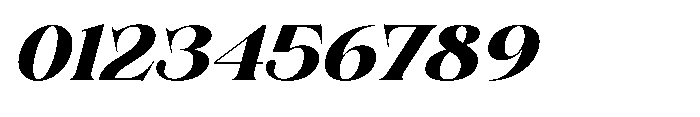 Solvea Heavy Italic Font OTHER CHARS