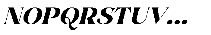 Solvea Heavy Italic Font UPPERCASE