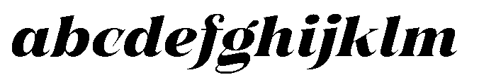 Solvea Heavy Italic FONT