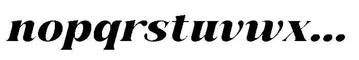 Solvea Heavy Italic Font LOWERCASE