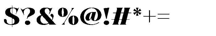 Solvea Heavy Font OTHER CHARS