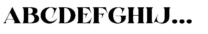 Solvea Heavy Font UPPERCASE