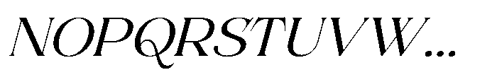 Solvea Italic Font UPPERCASE