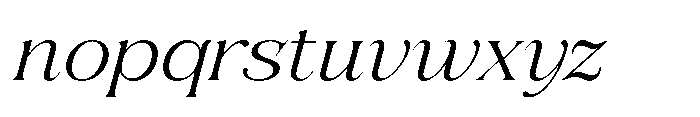 Solvea Light Italic Font LOWERCASE