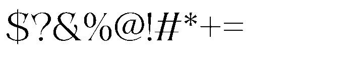 Solvea Light Font OTHER CHARS