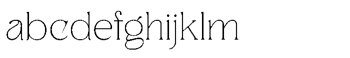 Solvea Thin FONT