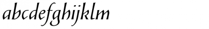 Solveig Display Italic Font LOWERCASE