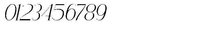 Solvera Lorvane Italic Font OTHER CHARS