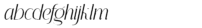 Solvera Lorvane Italic FONT