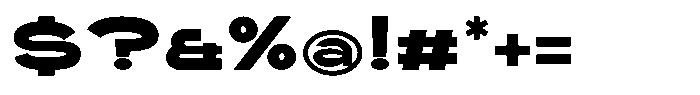 Solvetica Bold Font OTHER CHARS