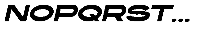 Solvetica Italic Font UPPERCASE