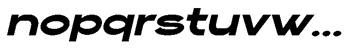 Solvetica Italic Font LOWERCASE