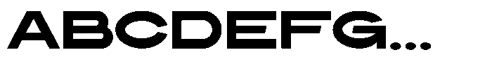 Solvetica Regular Font UPPERCASE