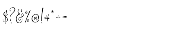 Solvetta Font OTHER CHARS