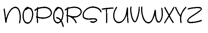 Some Notes Regular Font UPPERCASE