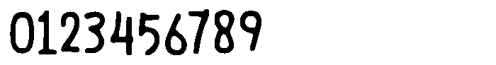Somen Blur Font OTHER CHARS