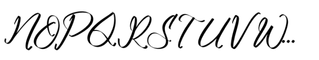 Somethin Rustica  Regular Font UPPERCASE