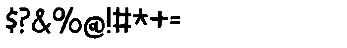 Something Warm Regular Font OTHER CHARS