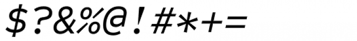 Sometype Mono Regular Italic Font OTHER CHARS
