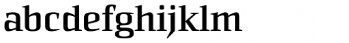 Sommet Serif Bold Font LOWERCASE