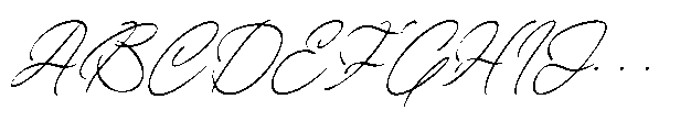Somtiesay Italic Font UPPERCASE