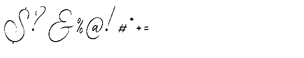 Somtiesay Regular Font OTHER CHARS