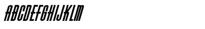 Sonas Bold Italic Font UPPERCASE