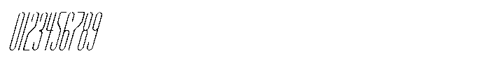 Sonas Thin Italic Font OTHER CHARS
