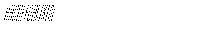 Sonas Thin Italic Font UPPERCASE