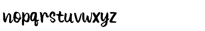 Songful Wedding Font LOWERCASE