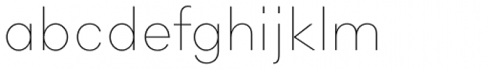 Sonny Gothic Condensed Thin Font LOWERCASE