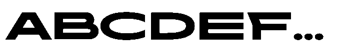 Sontra Black Font UPPERCASE