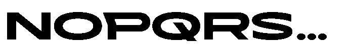 Sontra Black Font UPPERCASE