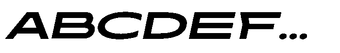 Sontra Bold Italic Font UPPERCASE