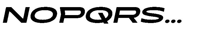 Sontra Bold Italic Font UPPERCASE