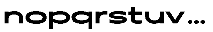 Sontra Bold Font LOWERCASE