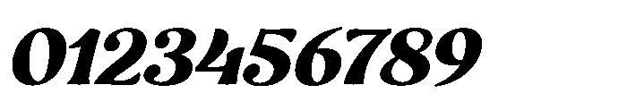 Sonya 800 Italic Font OTHER CHARS