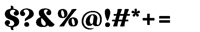 Sonya 800 Font OTHER CHARS