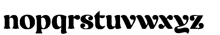 Sonya 800 Font LOWERCASE
