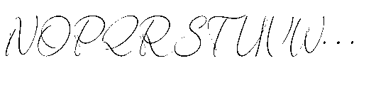 Sonyalea Italic Font UPPERCASE