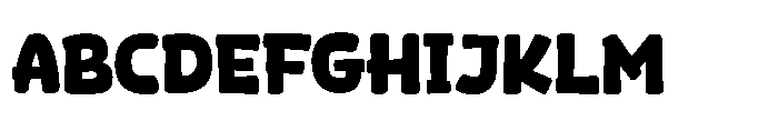 Soo Chlato Font UPPERCASE