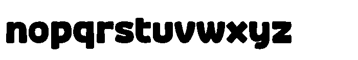 Soo Chlato Font LOWERCASE