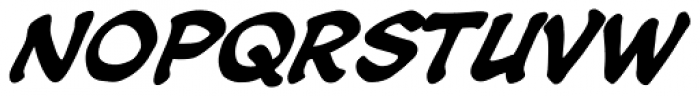 Soothsayer Bold Italic Font UPPERCASE
