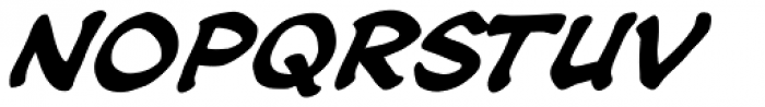 Soothsayer Bold Italic Font LOWERCASE