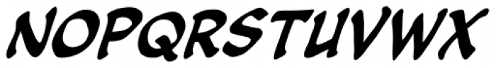 Soothsayer Italic Font UPPERCASE